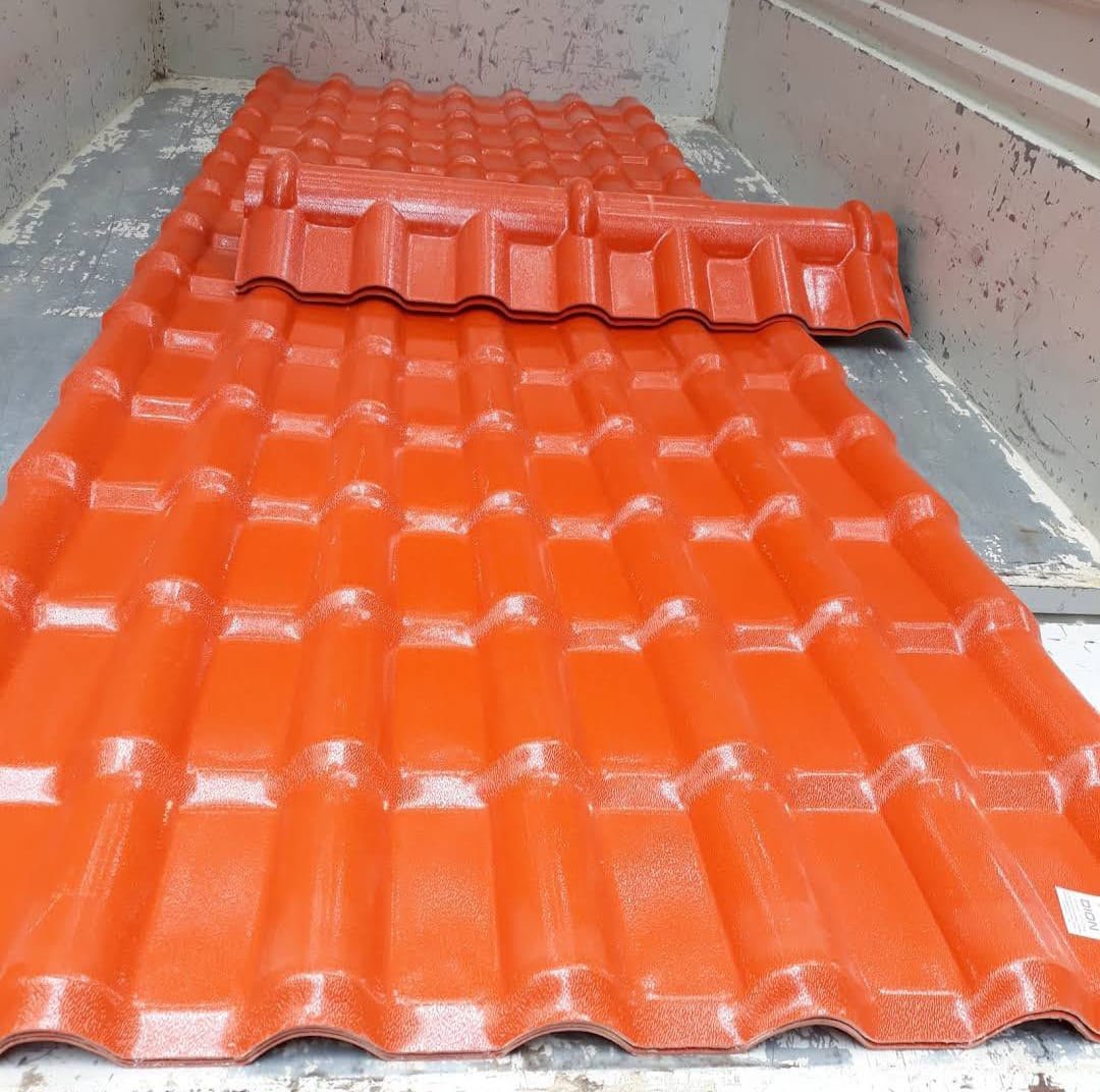 Tile-Profile Roofing Sheet Ready for Dispatch
