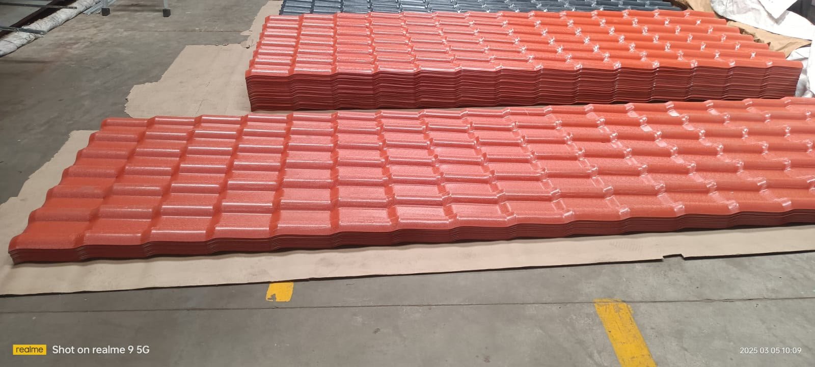 Factory Floor Roofing Sheet Batch